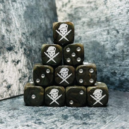 Death Commando 16mm Dice Set