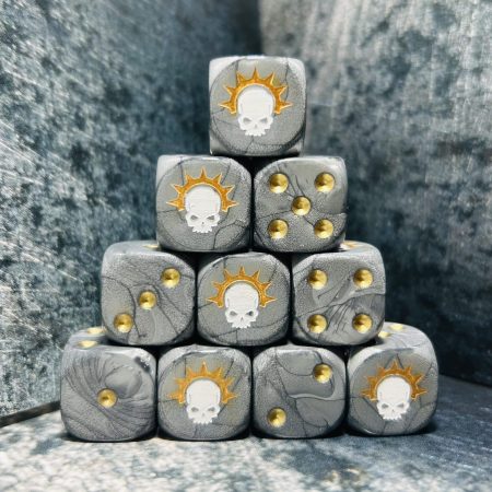 Argent Shroud 16mm Dice Set