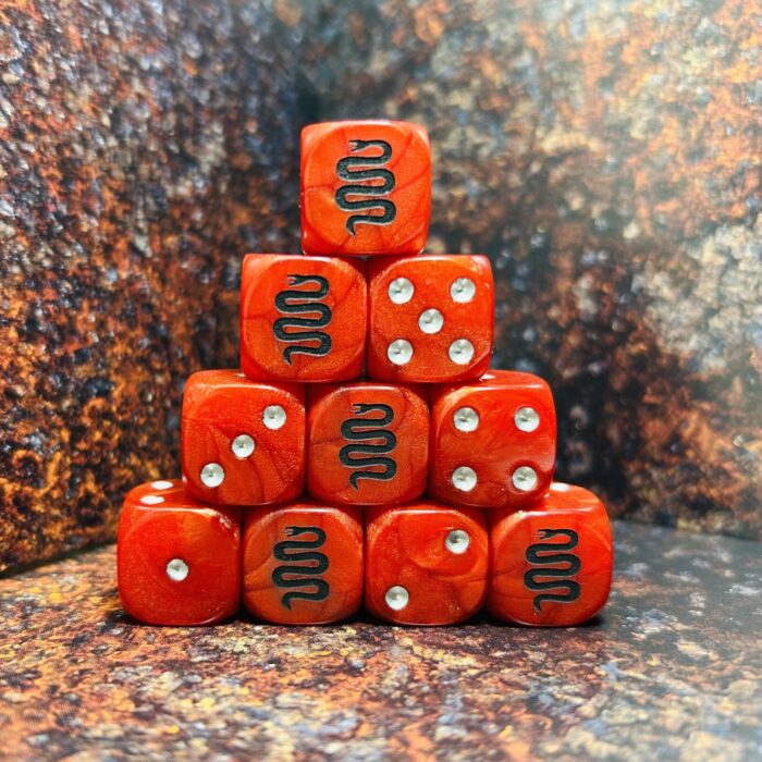 The Serpent Horde 16mm Dice Set