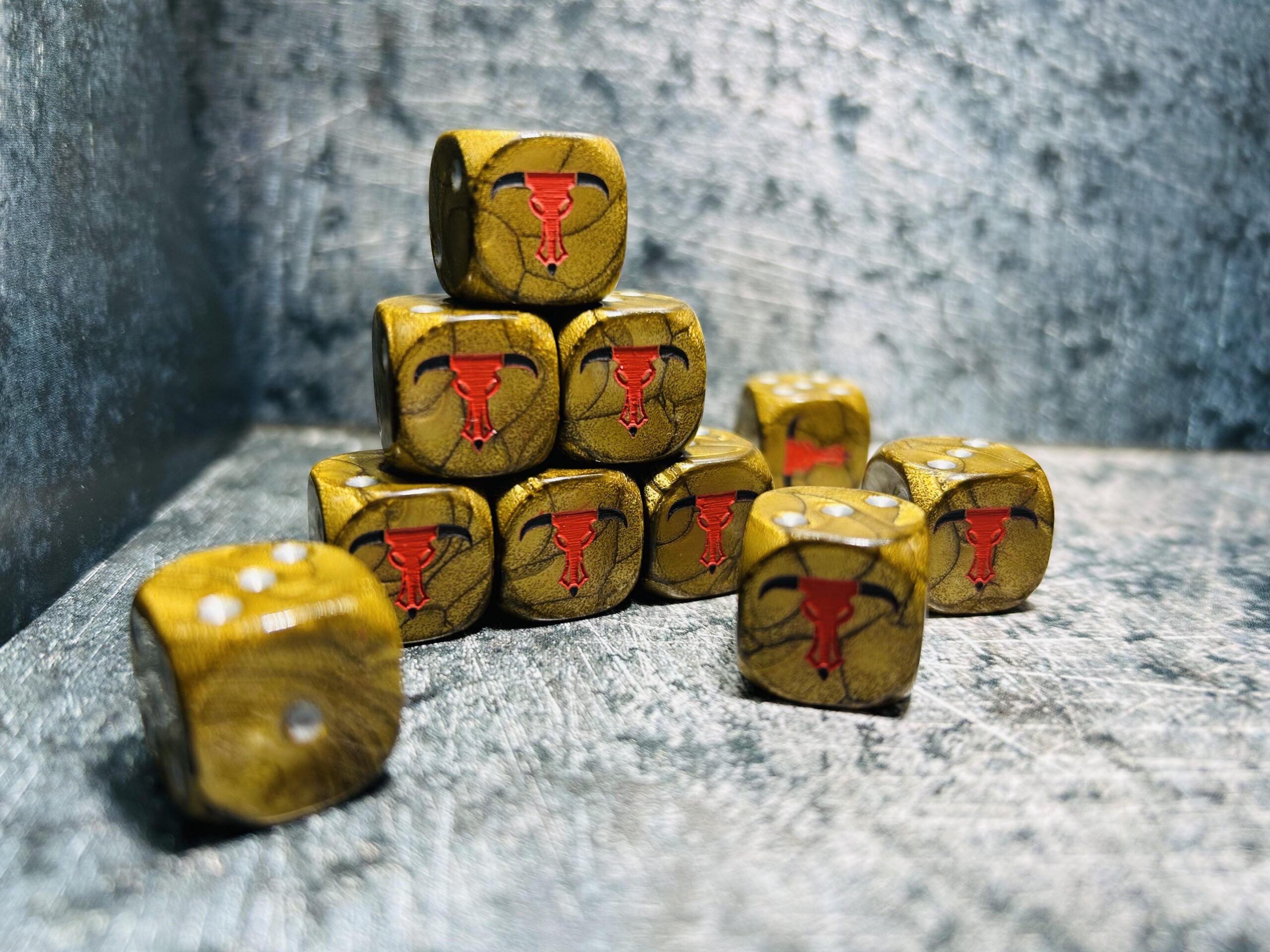 Bull Lords 16mm Dice Set - Image 2