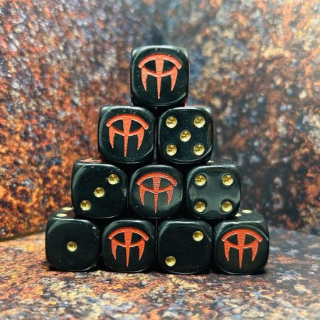Eye of Sauron 16mm Dice Set