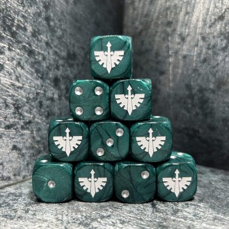 Dark Angels 16mm Dice Set