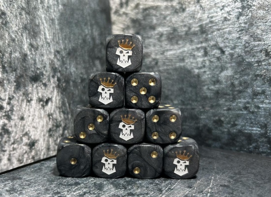 Orkz Baron 16mm Dice Set