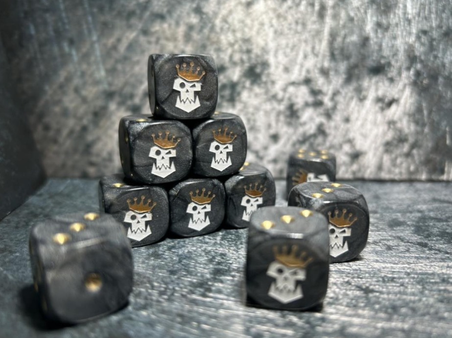 Orkz Baron 16mm Dice Set - Image 2