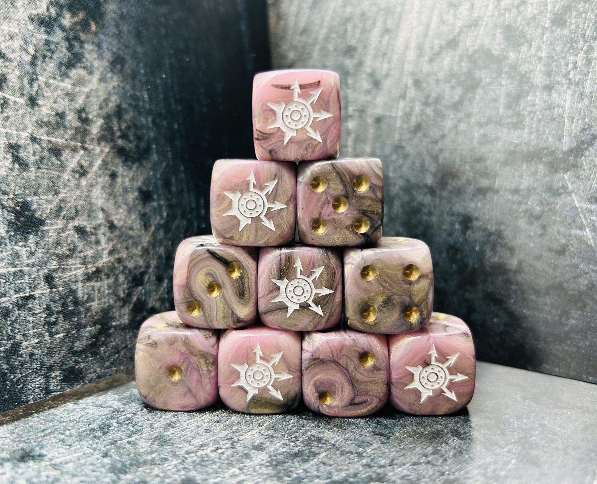 Chaos Machine Prince 16mm Dice Set