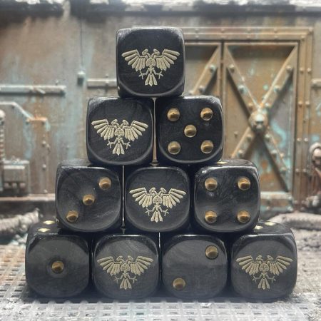 Widowed Aquila 16mm Dice Set