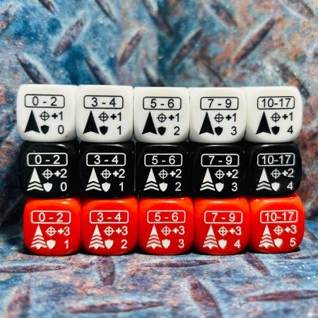 Battletech Movement 16mm Dice