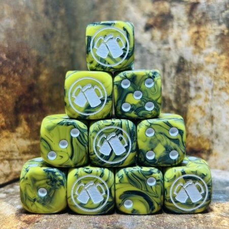 Beer chugger 16mm Dice Set