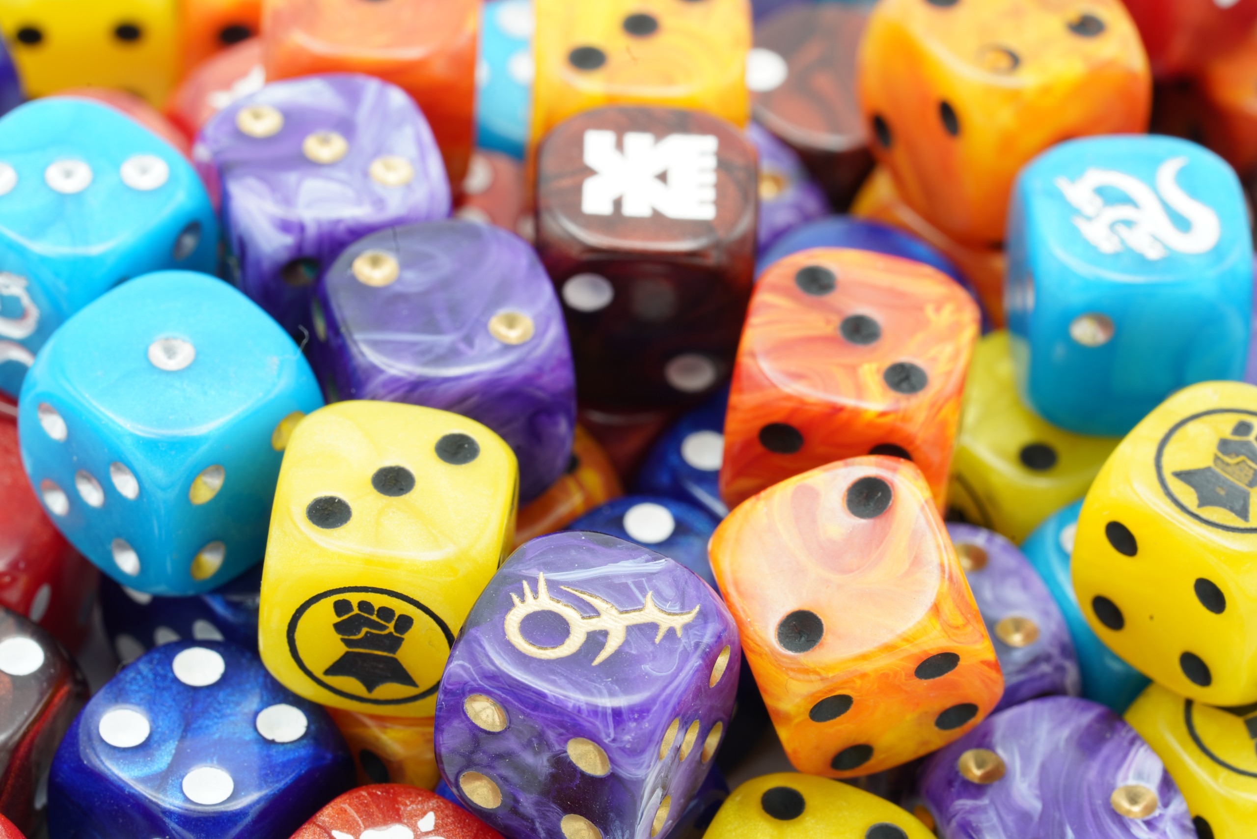 Custom 12mm Dice